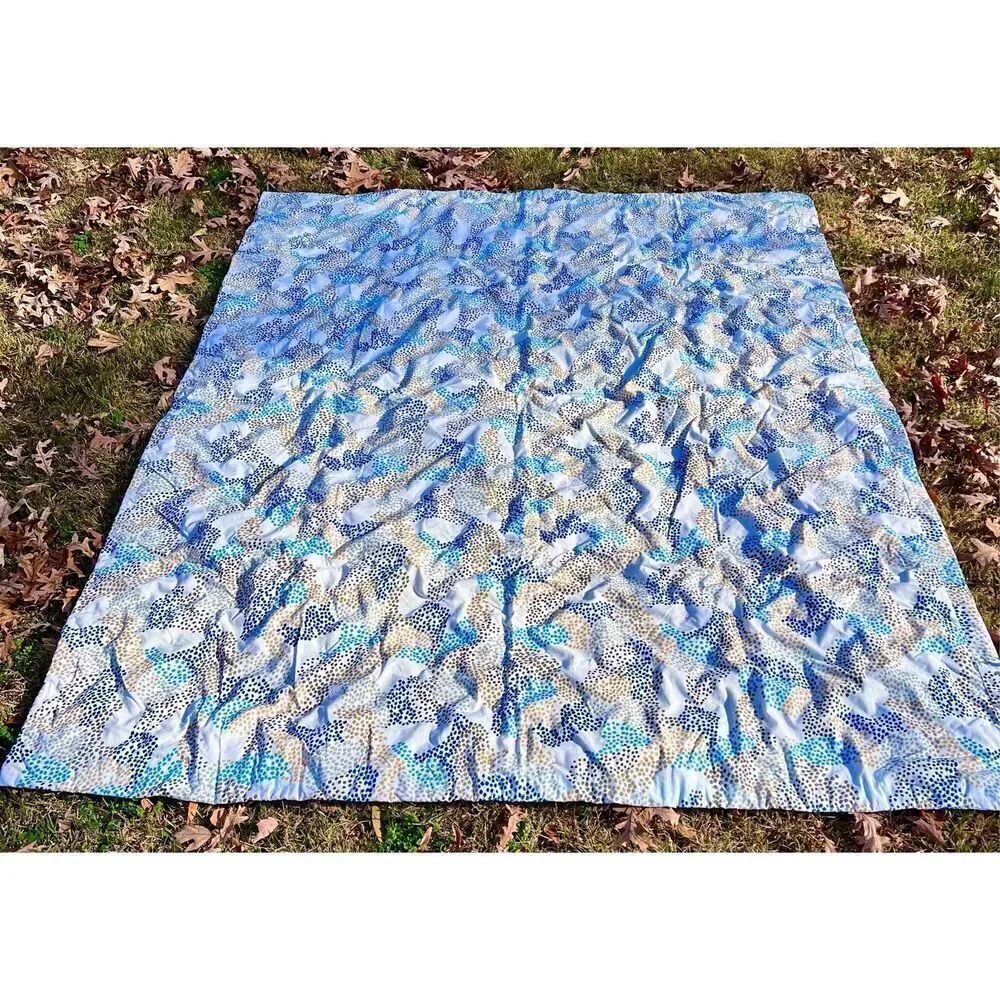 Vintage Handmade Cross Quilt Queen Size